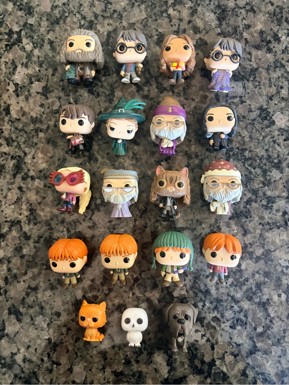 Harry Potter Funko Pop 2020 advent ft hedwig snape and crookshanks set of 19